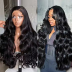 180% Density HD Lace Front Wig - 100% Remy Human Hair Body Wave | Glueless & Natural