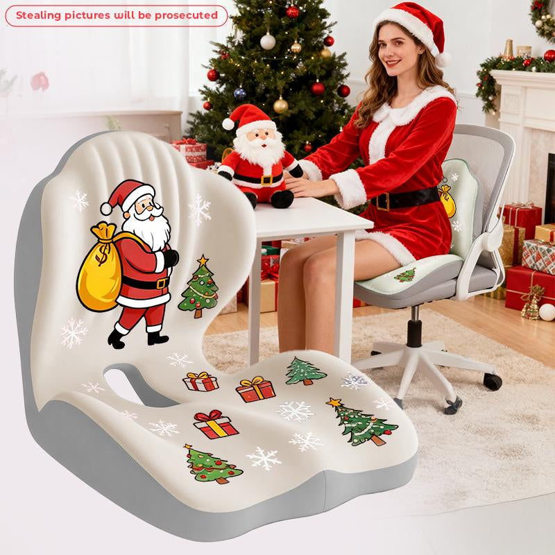 Anti-Slip Memory Foam Seat Cushion, Office and Driving Back Support Cushion, Ergonomic Design, Helps Relieve Body Support Pressure, Priced under $50.