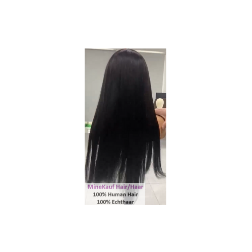 100% Human Hair Fringe Style 13X4 18 inches  180 density wig