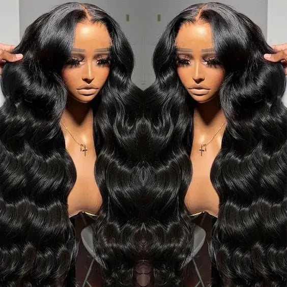 180% Density HD Lace Front Wig - 100% Remy Human Hair Body Wave | Glueless & Natural