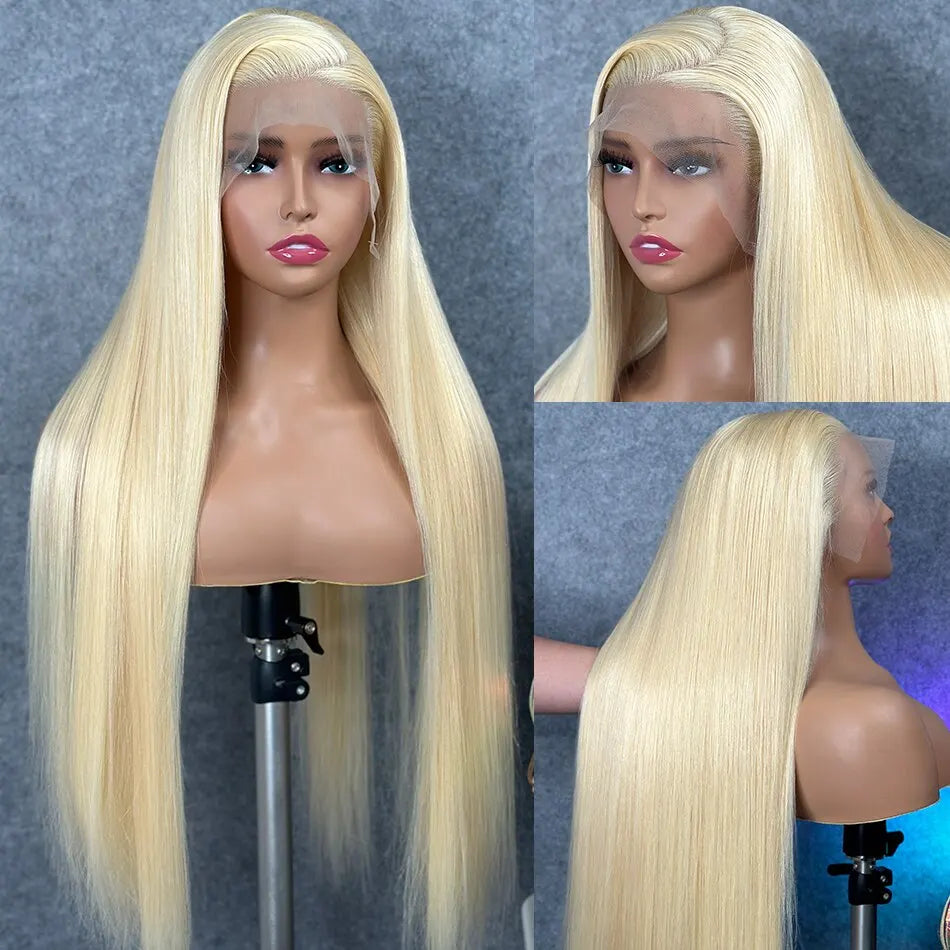 Bob Length 180% Density Virgin Straight HD Full Lace Frontal Wig Human Hair
