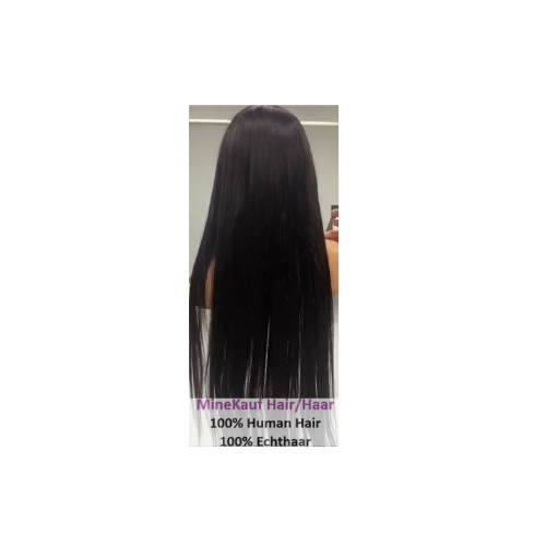 100% Human Hair Fringe Style 13X4 18 inches  180 density wig