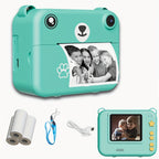 Mini Instant Print Camera for Kids – Thermal Printer, USB Rechargeable, Birthday Gift Set