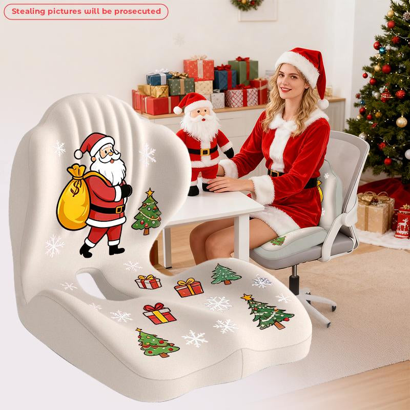 Anti-Slip Memory Foam Seat Cushion, Office and Driving Back Support Cushion, Ergonomic Design, Helps Relieve Body Support Pressure, Priced under $50.