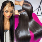 180% Density Cuticle Aligned Virgin Raw Indian Hair Wig | Unprocessed 100% Full Lace Glueless Human Hair Wig