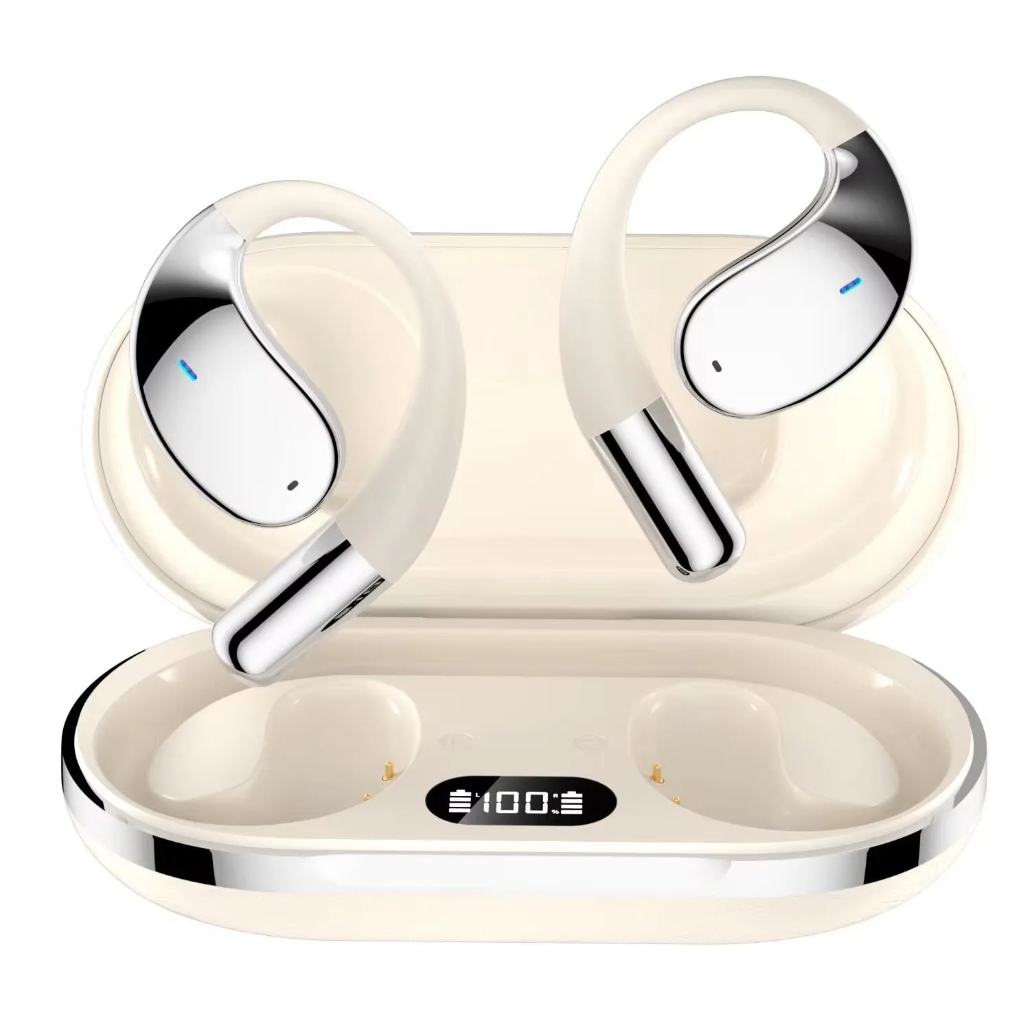 Wireless AI Translation Earbuds | Real-Time Voice Translator | 140 Languages | Bluetooth Headphones for Travel