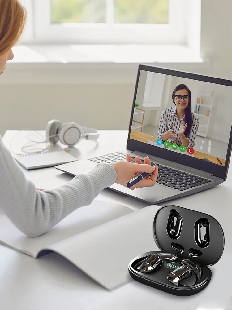 Wireless AI Translation Earbuds | Real-Time Voice Translator | 140 Languages | Bluetooth Headphones for Travel