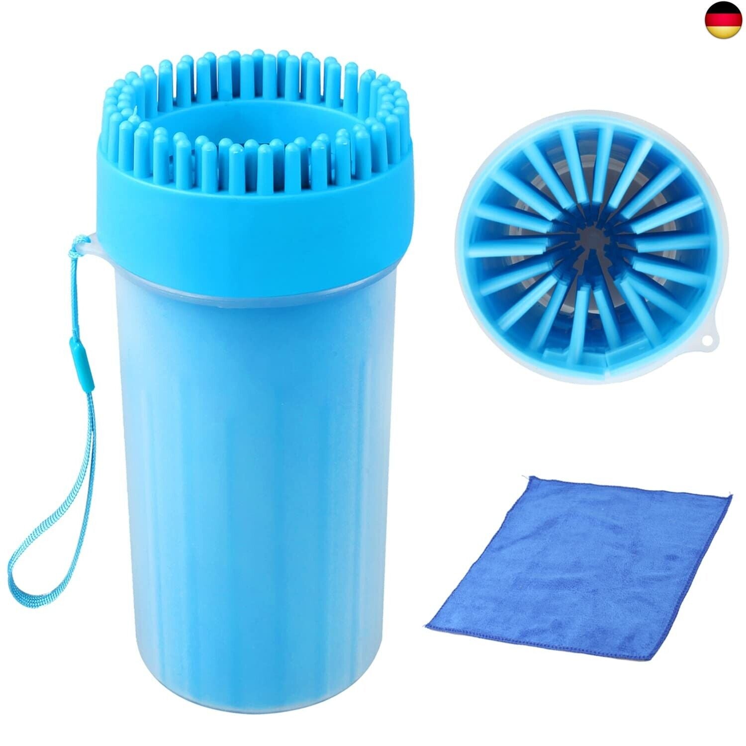 SONEER Pfotenreiniger Für Hunde, Tragbare Hundepfoten Reiniger, Silikon