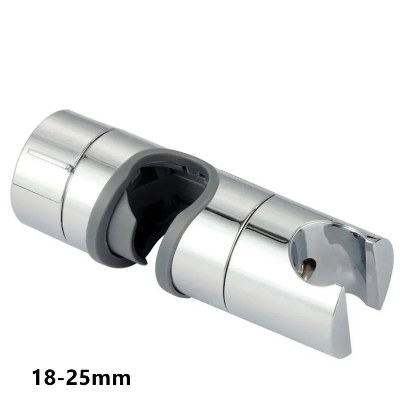 Universal Shower Head Holder Adjustable 18~25Mm 360° Rotation ABS Plastic Shower Slide Rail Bar Holder Bathroom Accessories