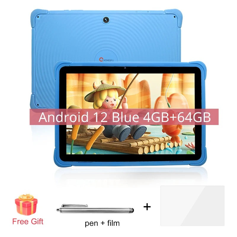 10.1 Inch Children Tablets Android 12 Quad Core 4GB 64GB WIFI