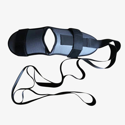 Yoga Strap Multi-Loop Stretch Strap with Foot Cushion